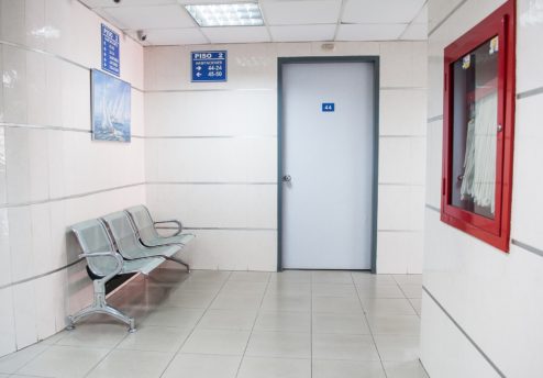 white room interior